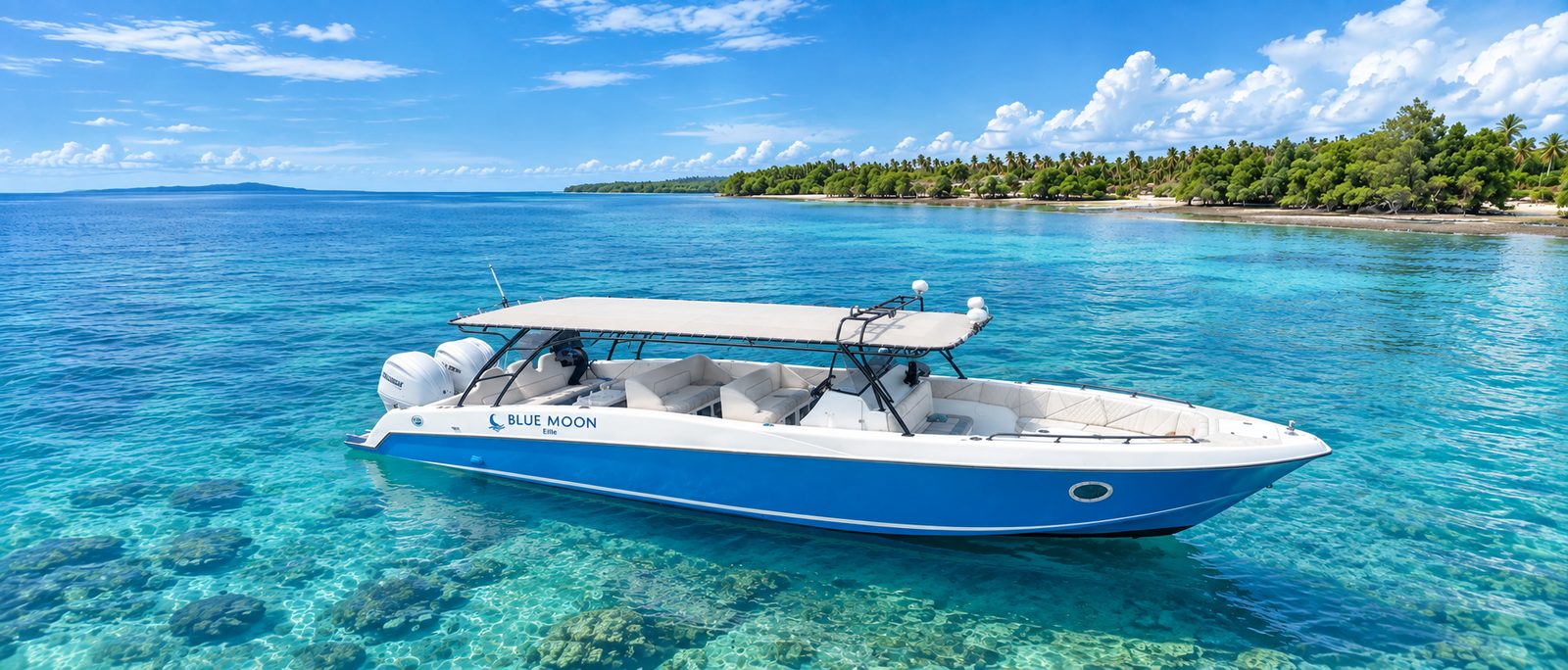 Blue Moon Elite, The Boat Shop Corporation build