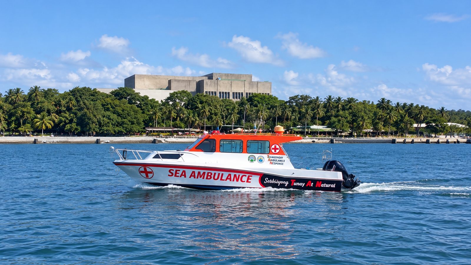 Sea Ambulance &mdash; Tunay at Natural, The Boat Shop Corporation build
